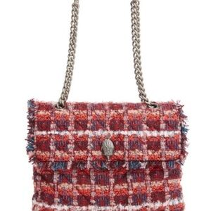 Kurt Geiger London
Large Kensington
Tweed Shoulder Bag NWTS